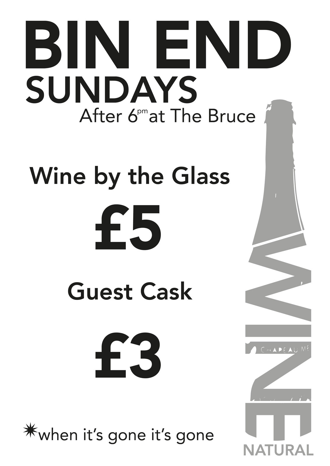 Bin End Sundays The Bruce Arms